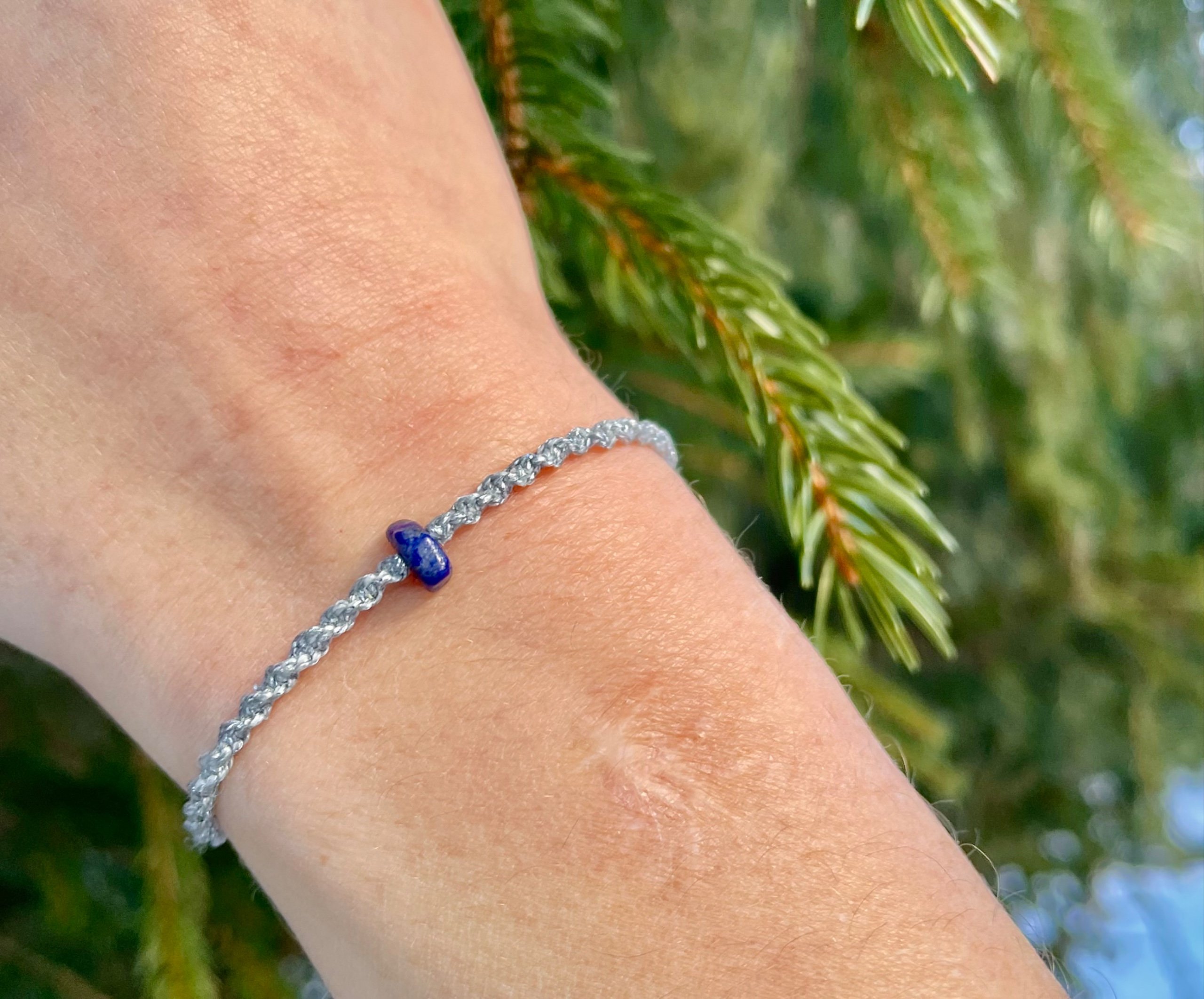 Bracelet Saturne – Lapis Lazuli